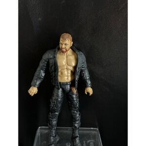 WWE Action Figure Dean Ambrose Black Leather Jacket Pants